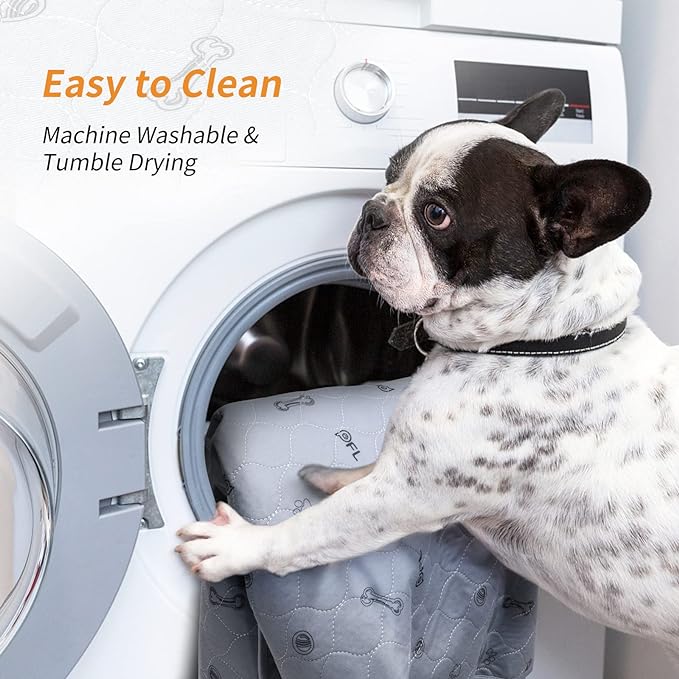 PICK FOR LIFE Washable Dog Pee Pad 72x72 Extra Large, Fast Absorbent Puppy Pads, Reusable Dog Training Pads Waterproof,Non-Slip Whelping Pad for Pet, Playpen, Incontinence, Housebreaking