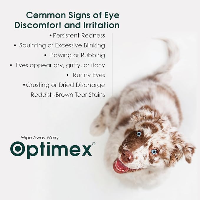 Gentle Multi-Purpose Eye Wash for Dogs & Cats (4 fl oz) Helps with Eye Infections, Redness, Irritation, Tear Stains, Discharge, Pink Eye, Conjunctivitis & Dry Eye Relief Vet Formulated