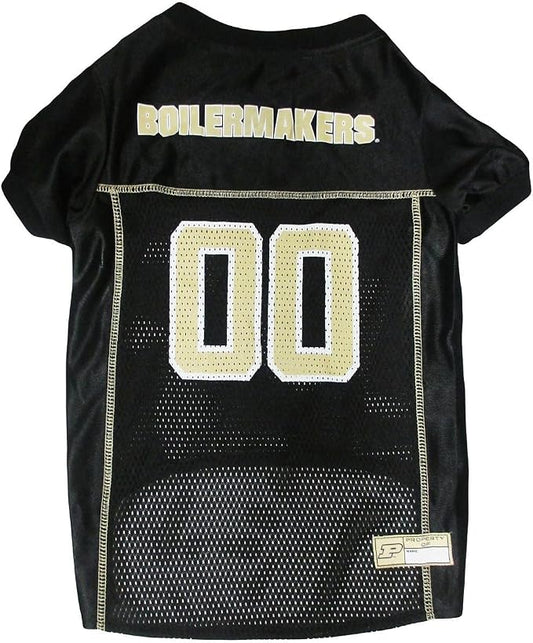 NCAA College Purdue University Mesh Jersey for DOGS & CATS, Medium. Licensed Big Dog Jersey with your Favorite Football/Basketball College Team