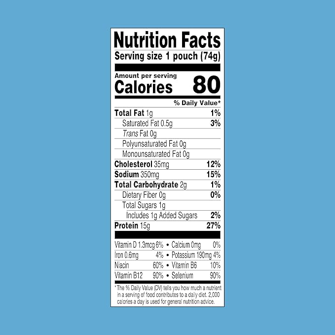 StarKist Tuna Creations Bacon Ranch Pouch (2.6 oz - 24 Pack) Wild Caught, High Protein Shelf Stable Seafood, Gluten Free, Soy Free, Kosher, No Draining, Ready to Eat for Salads and Sandwiches