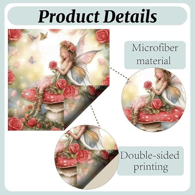 CREATCABIN 6Pcs Glasses Cleaning Cloth Eyeglass Cleaner Cloth Lens Wipes for Cleaning Eyeglasses Reusable Fairy Soft Microfiber for Sunglasses Camera Laptops Screens Cell Phone 6x6Inch
