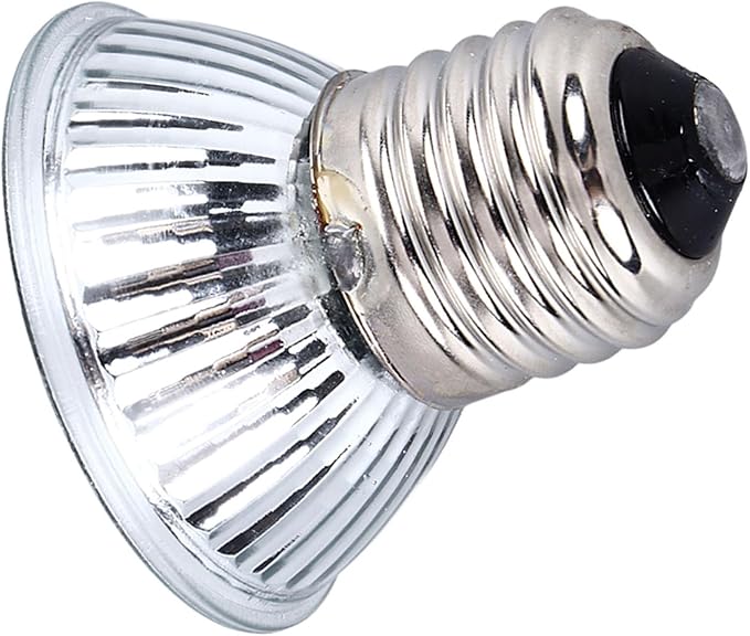 Tbest Reptile Heat Lamp Profional Efficient Save Energy 360 Degree Lighting Warm Uva Uvb Basking Lamp for S Tile 220V Heat Lamps Tile Temperature Control Equipment and (75W)