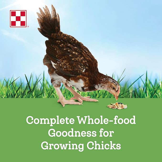 Purina® Farm to Flock™ 18% Grower Chick Food, 25 Pound Bag