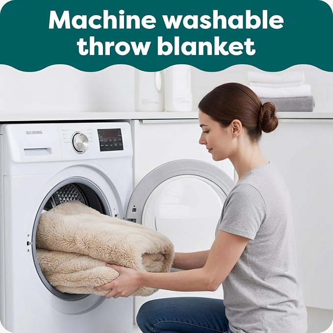 Furhaven Waterproof Throw Blanket for Dogs & Indoor Cats, Washable - Shaggy Plush Calming Long Faux Fur & Velvet Dog Blanket - Mist Gray, Large