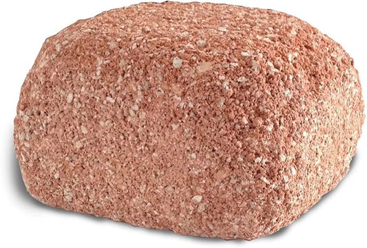 EcoBio-Block Natural Volcanic Rock for Aquarium Water Clarity & Balance — Low-Maintenance Alternative to Weekly Additives — for Freshwater Fish, Turtles, Shrimp & Frogs (Medium, 15-40 gal)