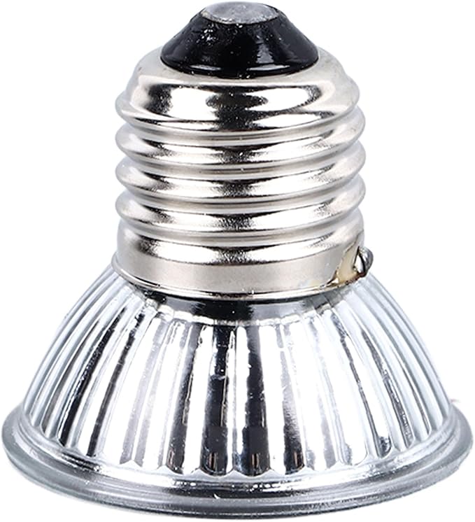 YOUTHINK Superior Reptile Heat Lamp for Lizards - Energy Efficient 360 Degree Lighting and Warm UVA UVB Basking Lamp, Suitable for Birds, Chickens (50W)