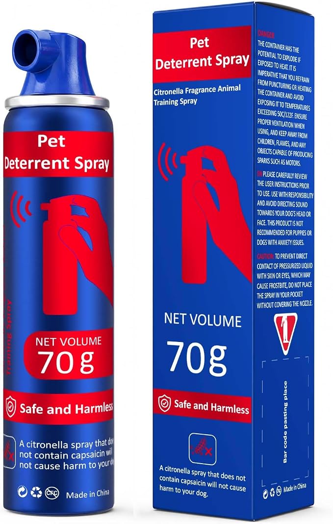 Corrector Spray Dog Trainer 70ml 1 Pack Pet Trainer Spray, Corrector Spray for Dog to Stops Barking, Jumping Up, Food Stealing, Dog Fights, Avoidance, Unwanted Dog Behaviour