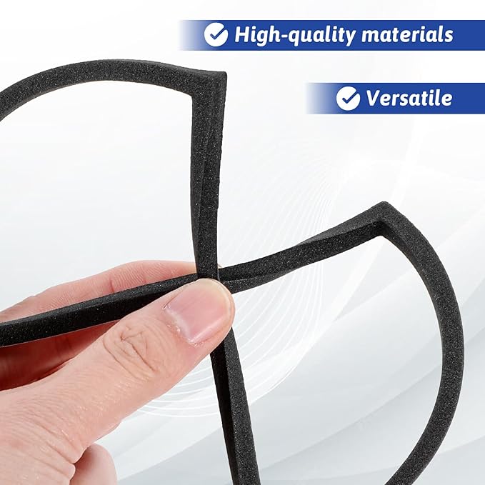 5Pcs Fish Black Foam Feeding Rings Set, Floating Aquarium Plant Corral, Square Feedings Rings for Fish Tank, Floating Plant Ring, Betta Fish Tank Aquarium Accessories