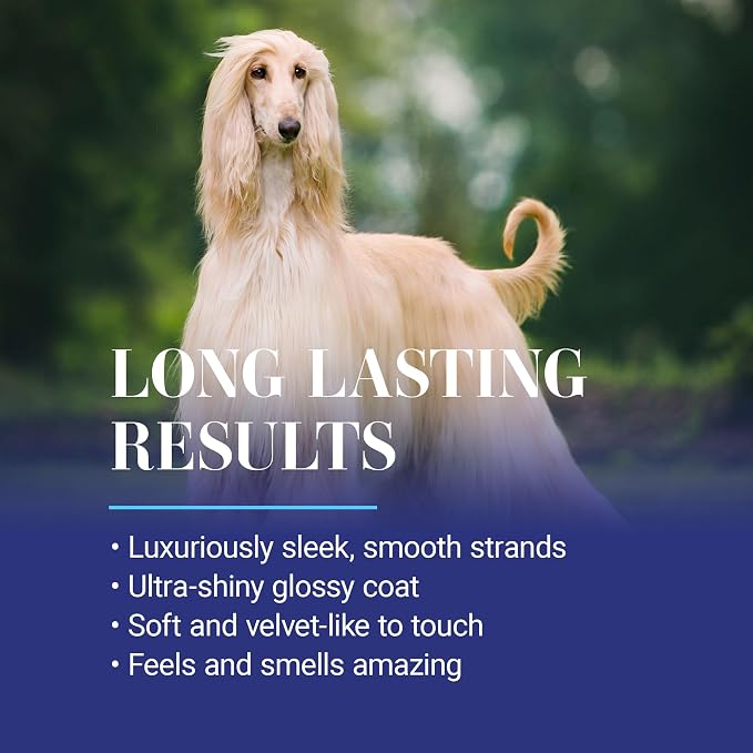 Chris Christensen Ice on Ice Detangling Dog Conditioner, Groom Like a Professional, Dematts, Moisturizes, Creates Long Lasting Silkiness, All Coat Types, Made in USA, 1gal