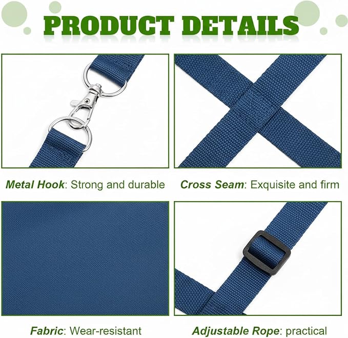 Tessco for you 1 Pcs Box Fan Holder Horse Stall Classic Fan Bag Hanging Web Holder Nylon Box Hay Bag Horse Accessories (Blue)