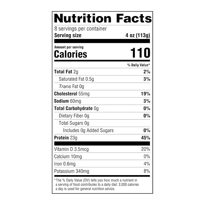 Amazon Grocery, Farm-Raised Tilapia, Boneless Skinless Fillets, 2 Lb (Previously Amazon Fresh Brand, Packaging May Vary)