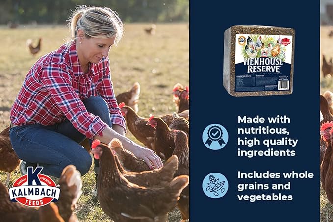 KALMBACH Feeds Henhouse Reserve Poultry Supplement, 20-LB Block