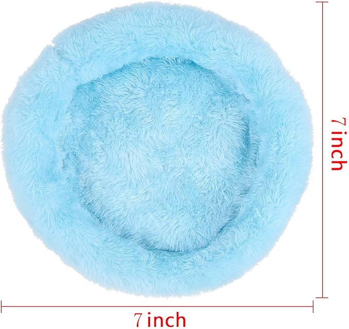 FEBSNOW Guinea Pig & Hamster Bed for Small Animals with Hair Remover Brush