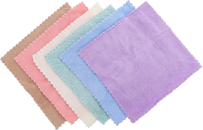 6pcs Guinea Pig Bedding Pet Fleece Blankets Hamster Bed Liners Small Towel Bath Towels