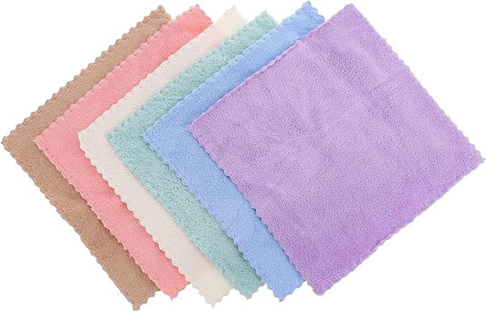 6pcs Guinea Pig Bedding Pet Fleece Blankets Hamster Bed Liners Small Towel Bath Towels