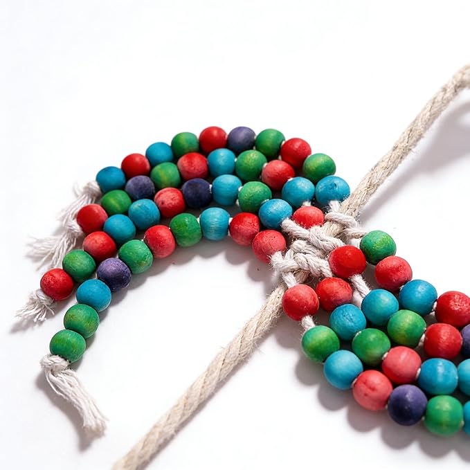 Durable Bird Toys for Large Parrots – Parrot Toys for Macaws & African Greys – Natural Wood, Squeaky, Chew & Climbing Toys for Large Birds, Safe & Eco-Friendly
