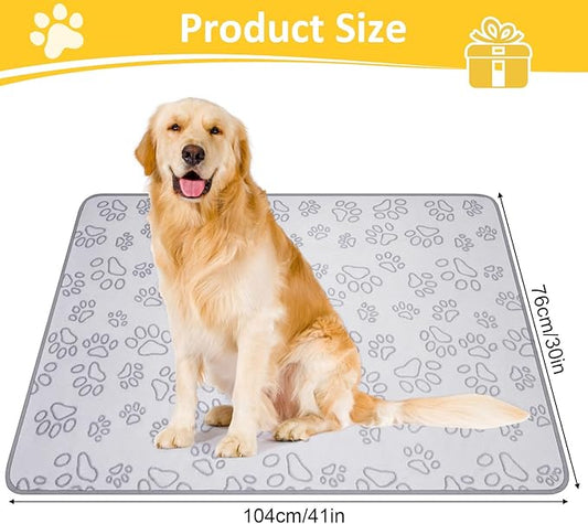 41" x 30" Dog Blankets for Medium Dogs, Cat, Premium Soft Dog Blankets for Small Dog Washable, Puppy Blanket Dogs Essentials for Puppies (Grey)