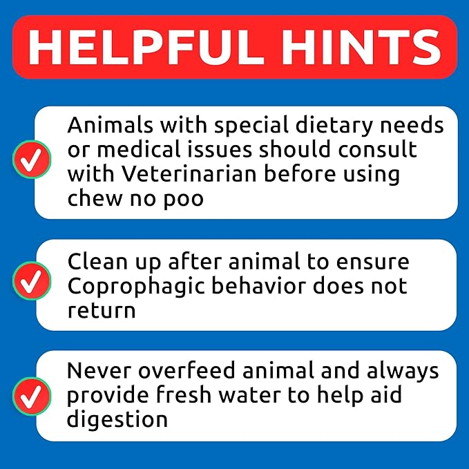No Poo Chews for Dogs - Coprophagia & Stool Eating Deterrent with Probiotics, Digestive Enzymes & Breath Aid Support - Stop Dog Poop Eating