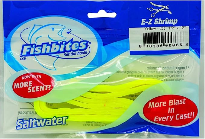 Fishbites E-Z Shrimp - Longer Lasting