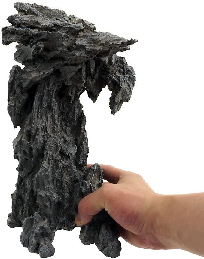 Allcolor Fish Tank Decor Rocks.Aquarium Decoration Model.Easy and Quick Solution for Aquascaping.(Twilight)