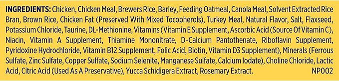 Nature′s Recipe Chicken, Barley & Brown Rice Recipe Dry Dog Food, 12 lb. Bag