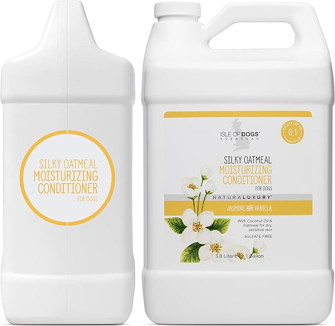 Isle of Dogs Silky Oatmeal Conditioner, 128 Fluid Ounce