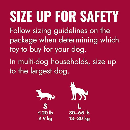 KONG Flyer - Durable Dog Toy for Outdoor Playtime - Natural Rubber Flying Disc, Dog Toy for Fetch - Safer Disc for Healthy Activity - for Medium/Large Dogs