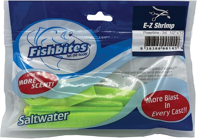 Fishbites E-Z Shrimp - Longer Lasting
