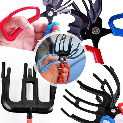 3 Claw Fish Gripper, Fishing Pliers Gripper, 2026 New Multifunctional Metal Fish Control Clamp Forceps, for Catch Most Freshwater Fish Fishing Accessories (3 Claw Fish Gripper)