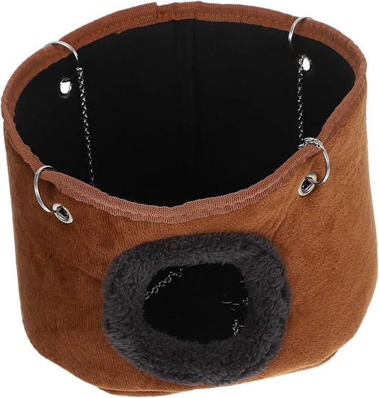MERRYHAPY Small Hammock Bed Soft and Warm Shelter for Rats and Ferrets Durable Hanging Accessory for Space Saving Cages for Cozy Resting and Playtime