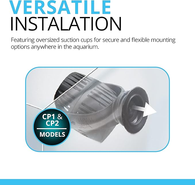 Fluval Sea CP2 Wave Maker Circulation Pump for Freshwater & Saltwater Aquariums, 14346