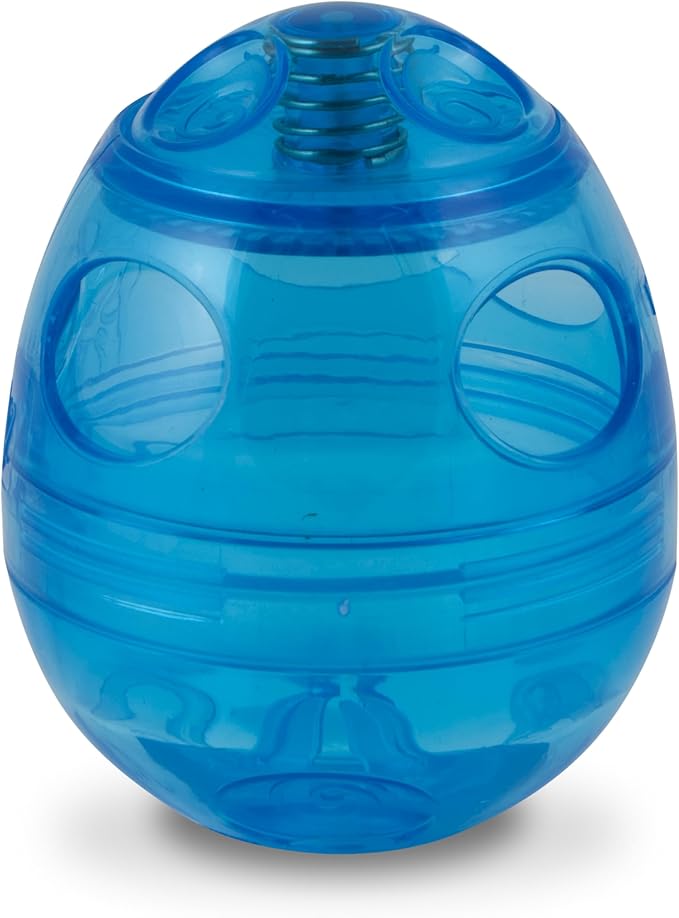 PetSafe FUNKitty Egg Cersizer - Cat Slow Feeder - Interactive Cat Meal Dispensing Toy - Great for Portion Control and Fast Eaters - Improve Digestion - Cat Enrichment and Exercise Toy