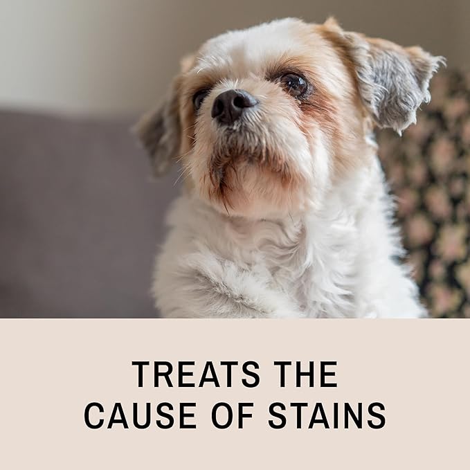 Eye Envy Tear Stain Remover Solution for Dogs. Gentle, Natural, Safe. Cleans Tear Stains. Recommended by AKC Breeders, Handlers, Groomers. 32 oz. Made in USA