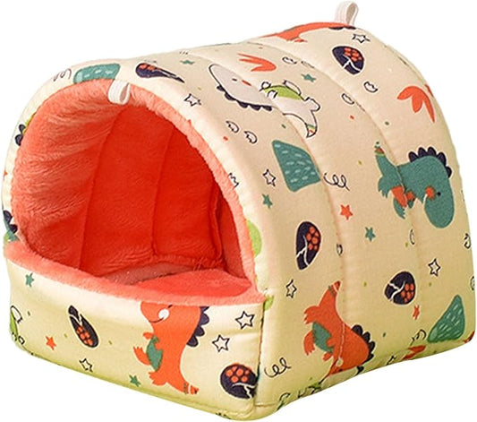 Pet Hammock Bed Habitat Decors Cage Hideouts Resting Mats Ferrets Play Winter Hideaways Pet Supplies Washable for Small Animals Hanging Bed for Small Pets