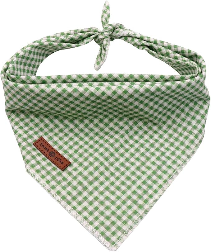 Lionet Paws Dog Bandana for Small Medium Large Dogs, Cat Dogs Kerchief Triangle Bibs Scarf for Girl or Boy