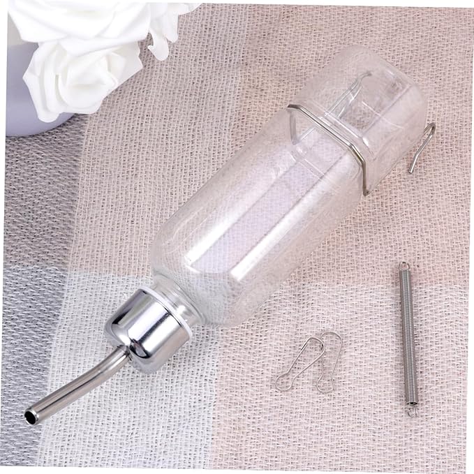 Balacoo Portable Kettle Bunny Water Dispenser Puppy Accessories for Small Dogs Water Bottle Dog Cage Aquarium Water Bottle Holder Botella De Agua para Hamster Pet Supplies Automatic Feeder