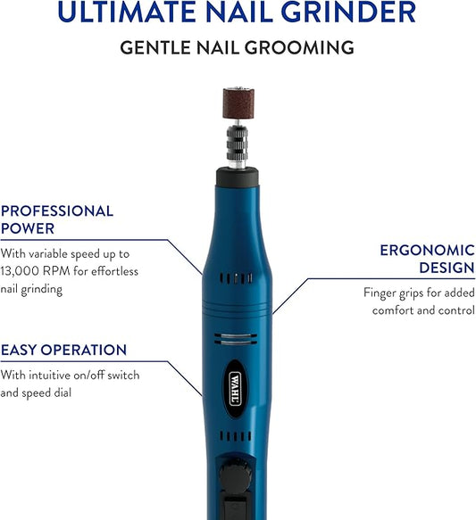 Wahl Professional Animal Pet, Dog, and Cat Ultimate Nail Grinder Trimming Kit (5973)