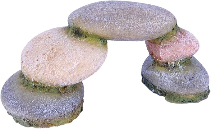 Penn-Plax Deco-Replicas Rock-Scape Aquarium Resin Decoration – Safe for Freshwater and Saltwater Fish Tanks – Small