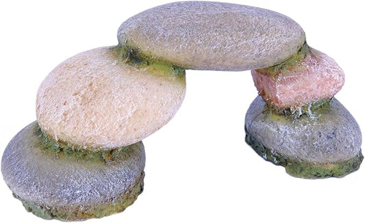Penn-Plax Deco-Replicas Rock-Scape Aquarium Resin Decoration – Safe for Freshwater and Saltwater Fish Tanks – Small