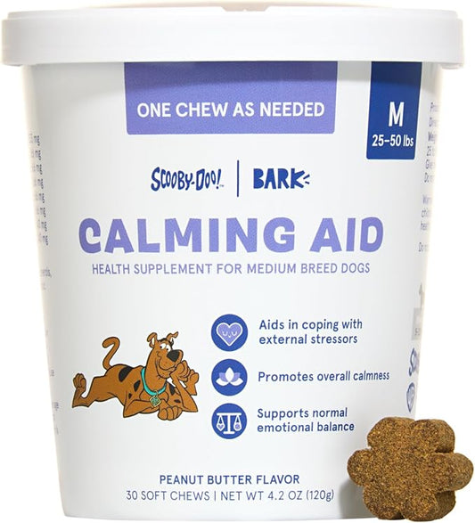 BARK x Scooby Calming Aid Health Supplement for Medium Breed Dogs