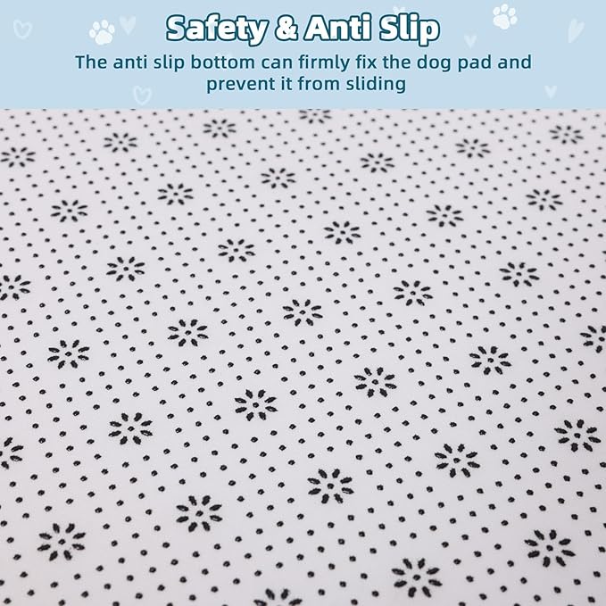Dog Crate Pad Mat, Waterproof Kennel Cage Mat, Outdoor Pet Bed for Small Medium Dogs, Outdoor Pet Bed with High Resilience Foam,Wipe Clean & Easy Rinse, Anti Slip 30 inch Graphite Grey