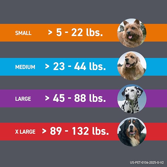 FRONTLINE Shield Flea & Tick Treatment for Small Dogs 11-20 lbs., Count of 3