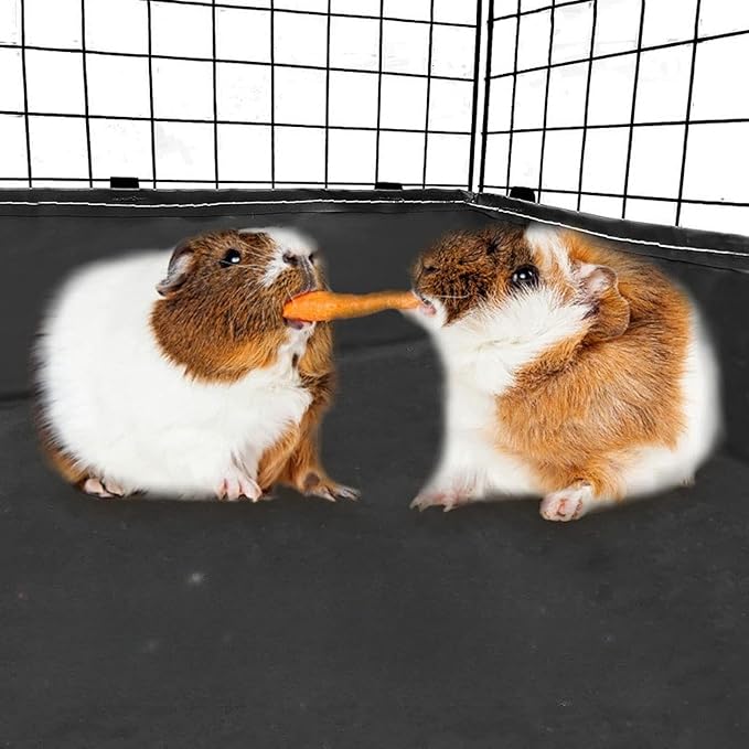 Guinea Pig Cage Liner, Waterproof Bedding Washable Tarp Bottom Cage Accessories for Bunnies Chinchillas Small Pets