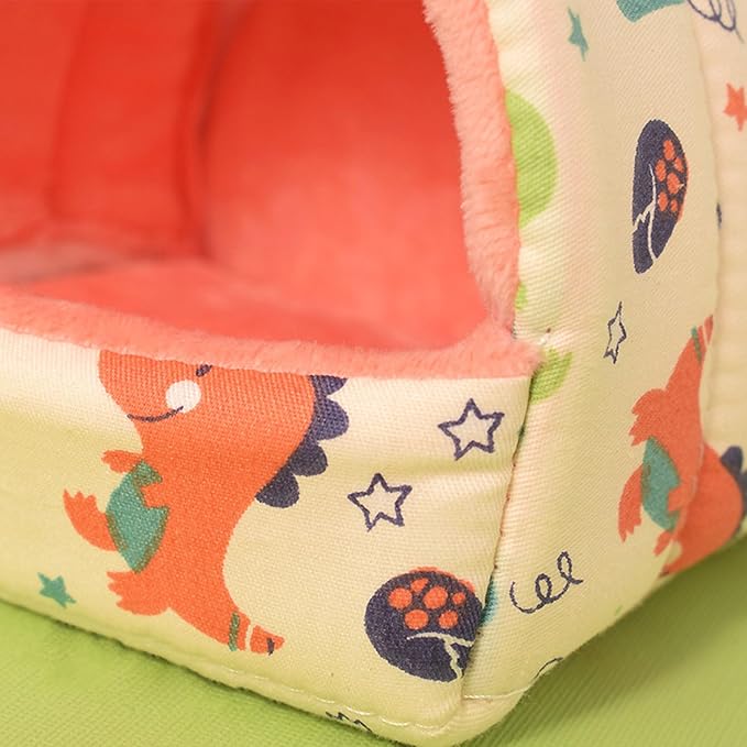Pet Hammock Bed Habitat Decors Cage Hideouts Resting Mats Ferrets Play Winter Hideaways Pet Supplies Washable for Small Animals Hanging Bed for Small Pets