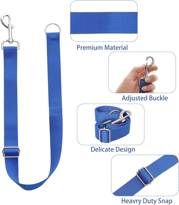 4Pcs Horse Bucket Strap Hangers Adjustable Nylon Straps Hanging Feed Tack for Hay Nets Water Buckets Horse Suppliers