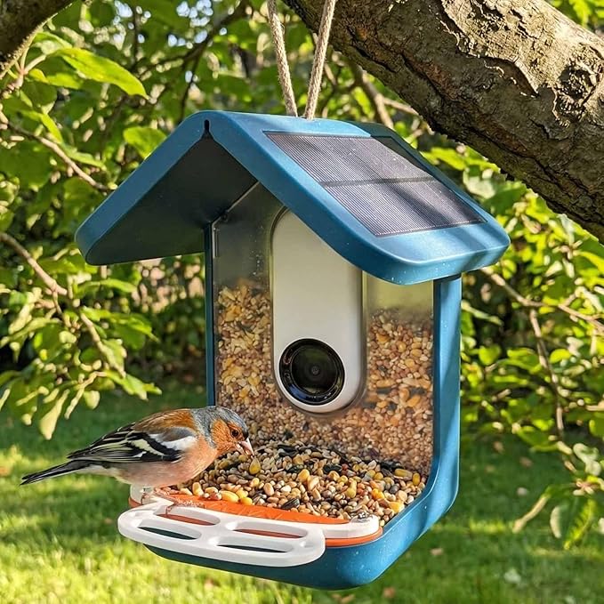 Upgraded Bird Perch for Bird Buddy Smart Feeder with Screws, Birds Feeder Extender Perch (White)