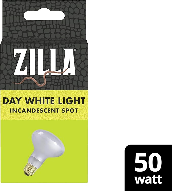 Zilla Incandescent Spot Bulbs Day White 50 Watts