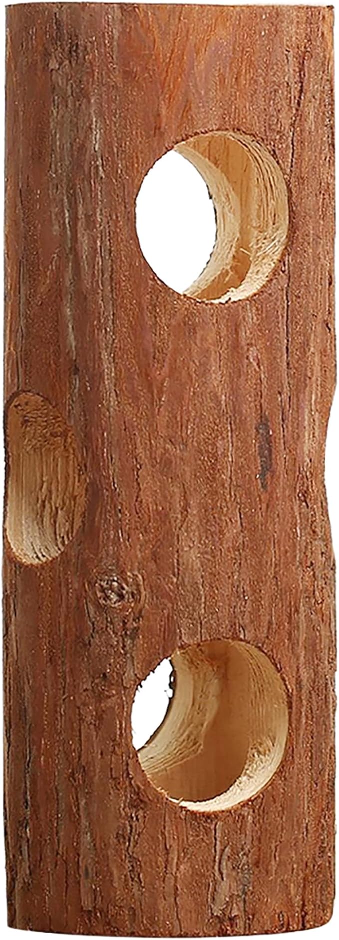 SunGrow Rabbit Log Chew, 8 Inches, Fresh Lumber Contemporary Textured Design, Log Chew Teeth Care Toy, for Chinchilla, Hamster, Guinea Pig, Gerbils, Small Animals