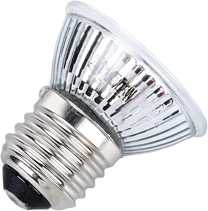 YOUTHINK Superior Reptile Heat Lamp for Lizards - Energy Efficient 360 Degree Lighting and Warm UVA UVB Basking Lamp, Suitable for Birds, Chickens (75W)