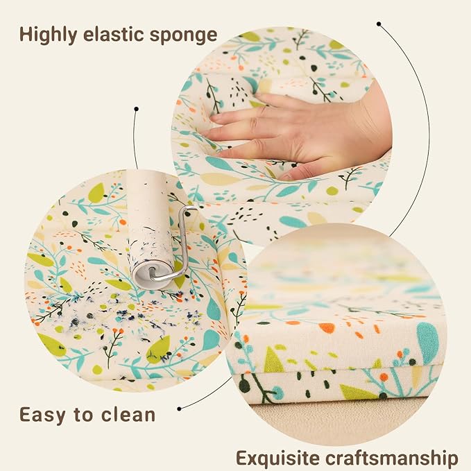 Magic Dog Super Soft Random Color Small Dog Bed, 24-Inch x 16-Inch x 1.2-Inch, Machine Washable, Ideal for Small Dogs and Cats, Pancake Style Mat, Cotton Material, Sewn Construction